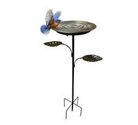 Vogeltränke für den Außenbereich - 93 x 30 cm, wetterfest, dekorative Vogeltränke, großer Ständer, Vogeltänke für den Außenbereich für Voliere, Finken, Mönchssittiche, Haus, Garten, Hof, Landschaftsb