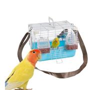 Vogeltransportbox - Tragbare Wellensittich-Transportbox - Mit Abnehmbarem Tablett Und Griff Für Vogelarztbesuche Tierbedarf10.63x7.87x7,87 Z Universelle Anwendbarkeitoll