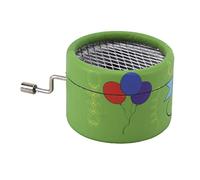 Voggenreiter Caja de música 1285 Happy Birthday, caja de música de alta calidad con mecanismo de calidad y manivela, carcasa robusta y adecuada para niños