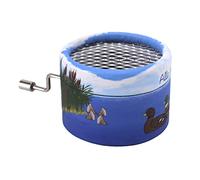 Voggenreiter Caja de música 1289 "Alle meine Patchen", caja de música de alta calidad con mecanismo de calidad y manivela, carcasa robusta y adecuada para niños