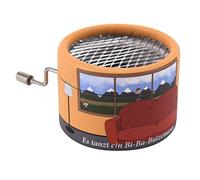 Voggenreiter Caja de música 1291 "Es tanzt ein Bi-Ba-Ba-Ba utzemann", caja de música de alta calidad con mecanismo de calidad y manivela, carcasa robusta y adecuada para niños