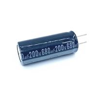 VOGGWBMQ 10pcs/Lot 680UF 200v 680UF Aluminum electrolytic Capacitor Size 18 * 50 200V680UF 20%