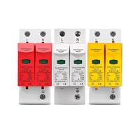 VOGGWBMQ 1pc AC SPD 2P AC 420V 10-20kA House Surge Protector Protection Protective Low-Voltage Arrester Device