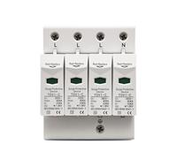 VOGGWBMQ 1pc AC SPD 4P AC 385V 20-40kA House Surge Protector Protection Protective Low-Voltage