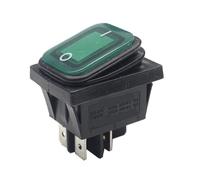 VOGGWBMQ 1pc SJ3-2P-21n-3-GK 30x22 Rocker Switch 12V LED 220V 16A 250VAC KCD4-201 DPST Switch 4pin
