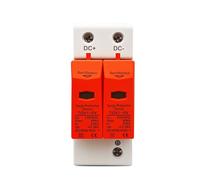 VOGGWBMQ 1pc SPD 2P DC 20-40kA 600V House Surge Protector Protective Low-Voltage Arrester Device
