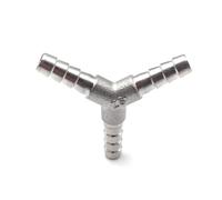 VOGGWBMQ 1pc Y Type 10mm SS304 Hose Barb Hose Hook Splitter Homebrew Pipe Fittings