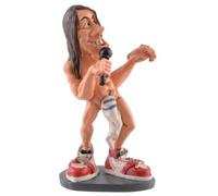 VOGLER Joh. Vogler GmbH Cómical Anthony by Warren Stratford, The Red Hot de piedra artificial, pintado a mano.