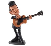 VOGLER Joh. Vogler GmbH Comical Johnny by Warren Stratford, The Man in Black, de piedra artificial, pintado a mano.