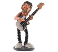 VOGLER Joh. Vogler GmbH Funny Life - Rockstar Adrian-una Virgen de Hierro, colección Warren Stratford, de piedra artificial, pintada a mano.