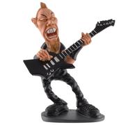 VOGLER Joh. Vogler GmbH Funny Life - Rockstar James-The Metaller-Nothing Else Matters - Warren Stratford Collection, de piedra artificial, pintada a mano.