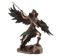 VOGLER Joh. Vogler GmbH Morrigan Reina de los Fantasmas Celta Diosa del Nacimiento Bronceada + Lanza de pie by Veronese