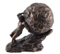 VOGLER Joh. Vogler GmbH Sísifo leyenda griega con rocas - bronce by Veronese