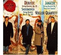 Vogler Quartet Debussy / Janacek / Shostakovich: String Q (CD) (Importación USA)