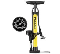 VOGORA Bomba Bicicleta, Inflador Bicicletas con manometro Hinchador Bicicleta para Ruedas con válvula Presta y Schrader, Portátil Mancha para Bicicleta Alta presión 160PSI para Todas