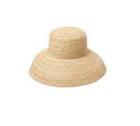 Vogrtcc Sombrero de paja de ala ancha para mujer Primavera Verano Viaje Sombrero Fedora Sombrero de sol con correas, Correas blancas, 6 3/8/6 5/8, Correas blancas, 6 3/8/6 5/8