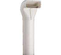 Vogt Desvío Sistema de Canal Plano 150 optimAIRo Combi Blanco 222 x 89 mm