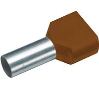 Vogt Verbindungstechnik 470814D 10 mm² x 12 mm parcialmente aislado marrón 100 unidades
