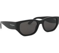 VOGUE EYEWEAR Mujer VO5586S W44/87 Gafas de sol Acetato Negro Gris Cuadrada Normal