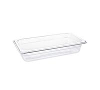 Vogue 1/3 Gastronorm contenedor 65 mm, 2,5 litros transparente de almacenamiento de alimentos pan