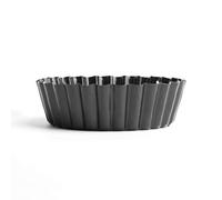 Vogue 12638 - Molde para quiche (acero al carbono, antiadherente, 3 x 10 cm)