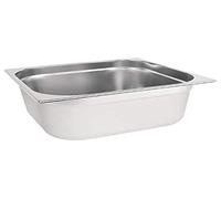 Vogue Acero inoxidable 2/3 Gastronorm Pan 13Ltr/150mm Deep Food Container