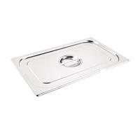 Vogue acero inoxidable Gastronorm Tapa con muescas CB170