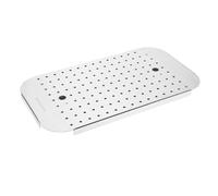 Vogue - Bandeja escurridora GN de acero inoxidable para GN 1/1