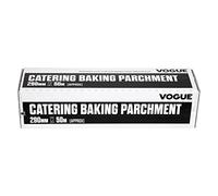 Vogue CF349, revestimiento de silicona para hornear papel de pergamino, 290 mm de ancho x 50 m de longitud