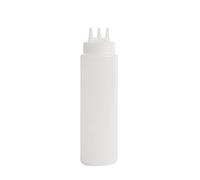 VOGUE CW725 Squeeze Bottle Clear, 3 boquilla, 24 ml