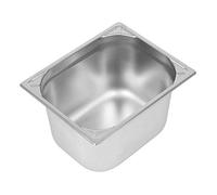 VOGUE DW441 304 - Sartén gastronorm (1/2, capacidad de 12 L, 200 x 265 x 325 mm), color plateado