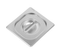 Vogue DW459 304 Tapa de acero inoxidable resistente 1/6 Gastronorm, 162 mm x 176 mm, plata