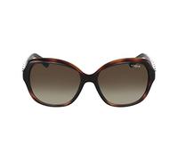 Vogue Eyewear 0vo2871s Gafas de Sol, Striped Dark Havana, 56 mm para Mujer