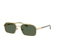 Vogue Eyewear Hombre Sunglass VO4356S - Color del Marco: Oro, Color de la Lente: Verde Oscuro