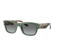 Vogue Eyewear Hombre Sunglass VO5530S - Color del Marco: Verde empolvado total, Color de la Lente: Gris Degradado