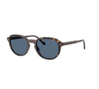 Vogue Eyewear Hombre Sunglass VO5707S - Color del Marco: Habana Oscuro, Color de la Lente: Azul Oscuro