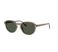 Vogue Eyewear Hombre Sunglass VO5707S - Color del Marco: Transparent Brown Heart, Color de la Lente: Polarizadas verde oscuro