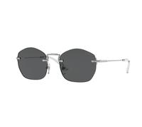 VOGUE EYEWEAR Hombre VOGUE EYEWEAR VO4216S 323/87 Gafas de sol Metal Plata Gris Geométrico Normal