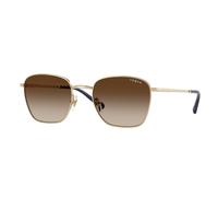 VOGUE EYEWEAR Hombre VOGUE EYEWEAR VO4322S 848/13 Gafas de sol Metal Oro Marrón Pillow Normal Sombreado