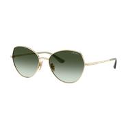 Vogue Eyewear Mujer Sunglass VO4330S - Color del Marco: Oro Pálido, Color de la Lente: Verde degradado