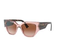Vogue Eyewear Mujer Sunglass VO5409S - Color del Marco: Rosa Transparente, Color de la Lente: Marrón Degradado