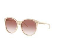 Vogue Eyewear Mujer Sunglass VO5509S - Color del Marco: Cuerno y beis, Color de la Lente: Rosa transparente degradado