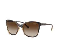 Vogue Eyewear Mujer Sunglass VO5520S - Color del Marco: Habana Oscuro, Color de la Lente: Marrón Degradado