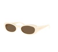 VOGUE EYEWEAR Mujer VOGUE EYEWEAR VO5582S 316773 Gafas de sol Acetato Blanco Marrón Redonda Normal