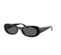 VOGUE EYEWEAR Mujer VOGUE EYEWEAR VO5582S W44/87 Gafas de sol Acetato Negro Gris Redonda Normal