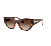 Vogue Eyewear Mujer Sunglass VO5607S - Color del Marco: Habana Oscuro, Color de la Lente: Degradado marrón oscuro