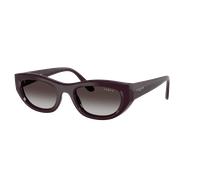 VOGUE EYEWEAR Mujer VOGUE EYEWEAR VO5616S 24268G Gafas de sol Nylon Rojo Gris Cat Eye Normal Matizado