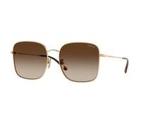 VOGUE EYEWEAR Mujer VO4327SD 280/13 Gafas de sol Metal Oro Marrón Cuadrada Normal Sombreado