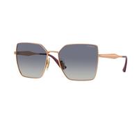 VOGUE EYEWEAR Mujer VOGUE EYEWEAR VO4284S 51524L Gafas de sol Metal Oro Gris Cuadrada Normal Sombreado