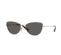 VOGUE EYEWEAR Mujer VOGUE EYEWEAR VO4324S 848/87 Gafas de sol Metal Oro Gris Mariposa Normal